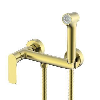 Гигиенический душ со смесителем Raglo R03.51.03 золотой сатин